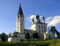 Увеличить - Свято-Знаменский храм в селе Красное